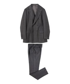 ウール ダブルブレステッド6Bスーツ Dormeuil ROYAL11