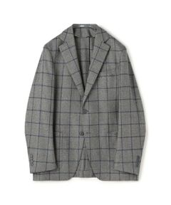 ウールシルクツイード シングルブレステッド2Bジャケット DREAM TWEED