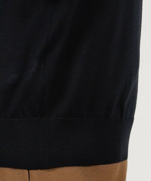 TOMORROWLAND / トゥモローランド ニット・セーター | TOMORROWLAND TRICOT スーパーファインメリノウール ニットポロシャツ S WOOL | 詳細7