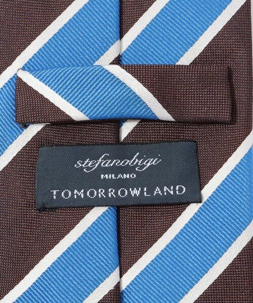 TOMORROWLAND / トゥモローランド ネクタイ | STEFANO BIGI シルク レジメンタルネクタイ | 詳細2