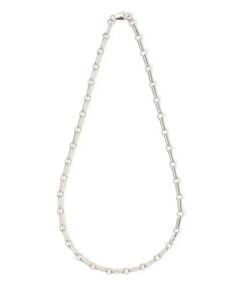 LAURA LOMBARDI Bar Chain Platinum シルバーチェーンネックレス