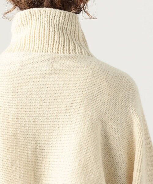 MAYDI turtleneck cape ニット