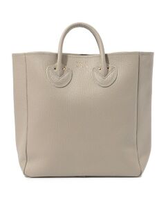 YOUNG&OLSEN EMBOSSED LEATHER TOTE BAG