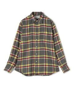 【別注】INDIVIDUALIZED SHIRTS コットン ダブルポケットシャツ