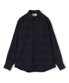 【別注】INDIVIDUALIZED SHIRTS コットン ダブルポケットシャツ