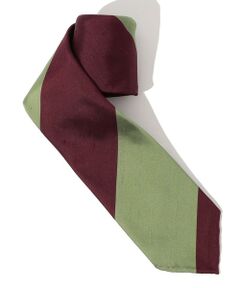 TOMORROWLAND / トゥモローランド ネクタイ | TOMORROWLAND MADE IN ITALY シルク レジメンタルネクタイ