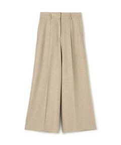 TOMORROWLAND / トゥモローランド その他パンツ | メランジカルゼ タックワイドパンツ