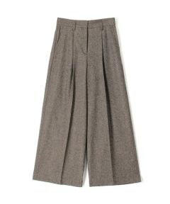 TOMORROWLAND / トゥモローランド その他パンツ | メランジカルゼ タックワイドパンツ