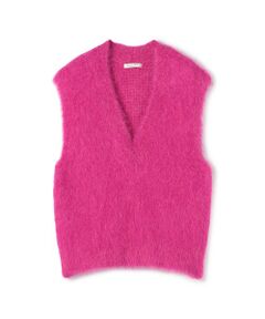 TOMORROWLAND / トゥモローランド ニット・セーター | フラッフィーアルパカ Vネックベスト