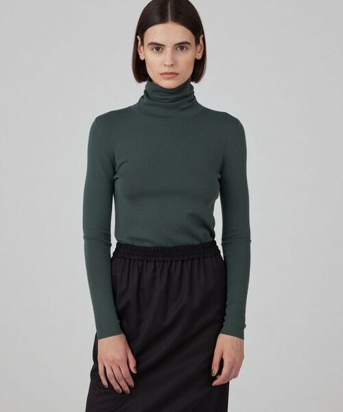 エクストラファインウール タートルネックプルオーバー （ニット
