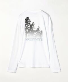 YOSEMITE マウンテンプリントTシャツ MLJ3351BX