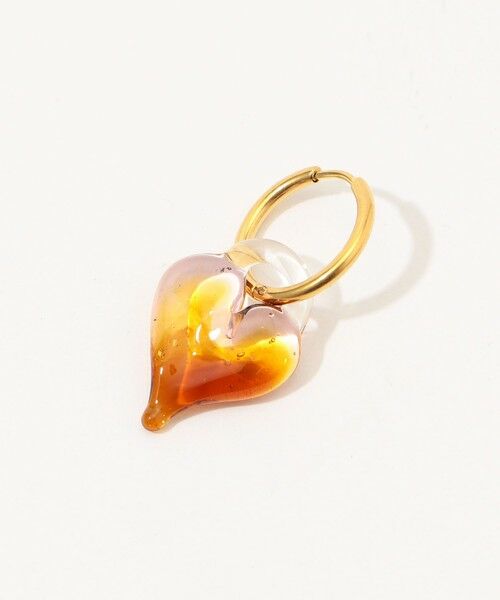 LEVENS HEART OF GLASS HOOPS ピアス （ピアス・イヤリング