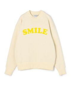 UNION LAUNCH FLOCKY PRINT SMILE スエット プルオーバー