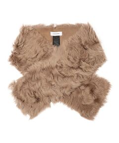 TOMORROWLAND / トゥモローランド マフラー・ショール・スヌード・ストール | YVES SALOMON ファーストール