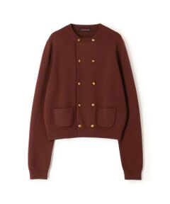 TOMORROWLAND / トゥモローランド カーディガン・ボレロ | コットンカシミヤ ダブルボタンカーディガン