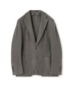 カシミヤジャージー シングルブレステッド2Bジャケット LORO PIANA