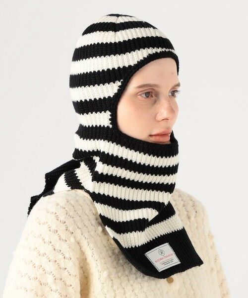 KIJIMA TAKAYUKI STRIPES BALACLAVA