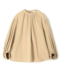 TOMORROWLAND / トゥモローランド シャツ・ブラウス（半袖以外） | ポリステルコットンタフタ ギャザーブラウス