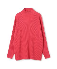 TOMORROWLAND / トゥモローランド ニット・セーター | ウールポリエステルストレッチリブ ハイネックプルオーバー