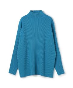 TOMORROWLAND / トゥモローランド ニット・セーター | ウールポリエステルストレッチリブ ハイネックプルオーバー