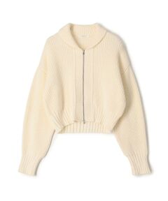 TOMORROWLAND / トゥモローランド カーディガン・ボレロ | ハイブリットコットン ジップアップブルゾン