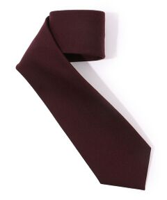 TOMORROWLAND / トゥモローランド ネクタイ | TOMORROWLAND ウールコットン ソリッドネクタイ