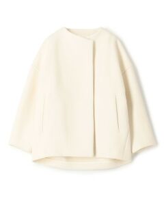 TOMORROWLAND / トゥモローランド その他アウター | ウールナイロンベロア コクーンコート