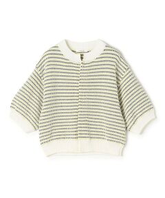 TOMORROWLAND / トゥモローランド ニット・セーター | ギマコットン ハーフスリーブカーディガン