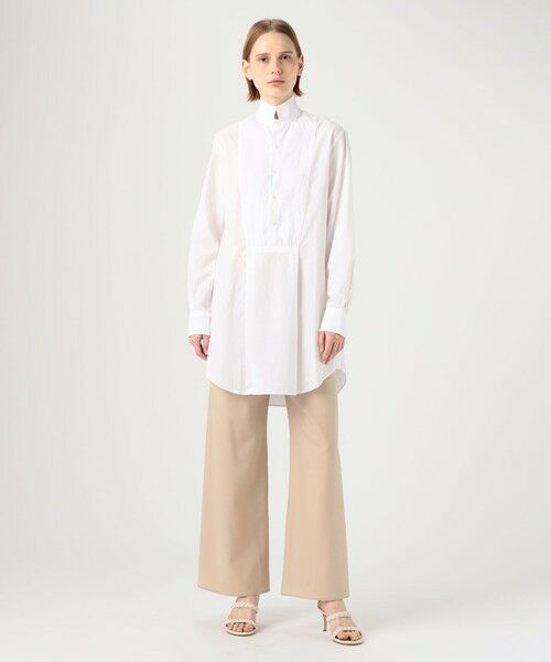 TOMORROWLAND / トゥモローランド シャツ・ブラウス（半袖以外） | BOURRIENNE MUSE スタンドネックシャツ | 詳細1