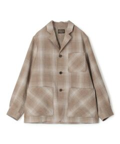 【別注】PENDLETON ウール オンブレチェック ジャケット