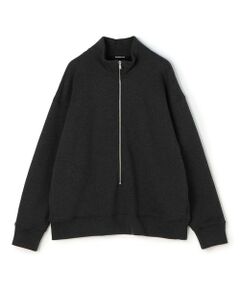 TOMORROWLAND / トゥモローランド スウェット | ドウイテリー ハーフジッププルオーバー
