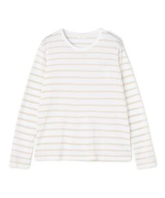 TOMORROWLAND / トゥモローランド Tシャツ | パウダーコットン クルーネックプルオーバー