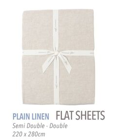 TOMORROWLAND / トゥモローランド その他雑貨 | プレーンリネン フラットシーツ（セミダブル〜ダブル）