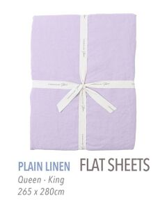 TOMORROWLAND / トゥモローランド その他雑貨 | プレーンリネン フラットシーツ（クイーン〜キング）