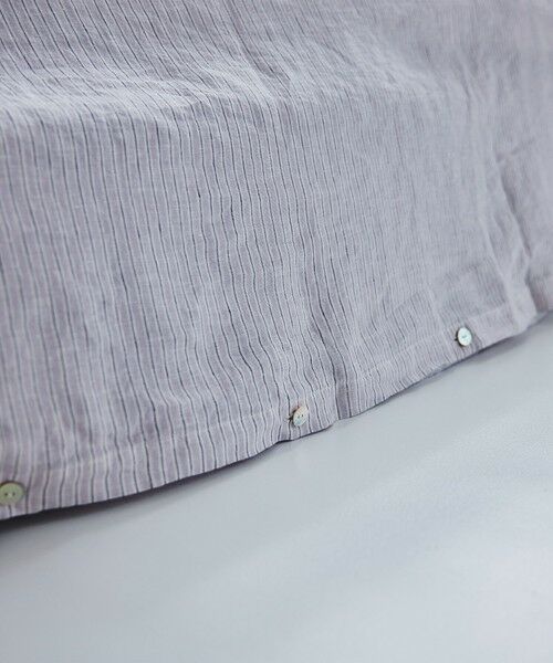 TOMORROWLAND / トゥモローランド その他雑貨 | ストライプリネン 掛布団カバー（キング） | 詳細11