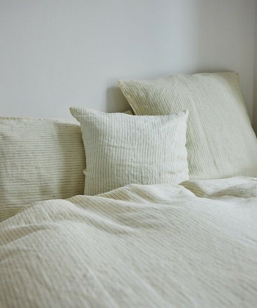 TOMORROWLAND / トゥモローランド インテリア・インテリア雑貨 | ストライプリネン クッションカバー(45cm × 45cm) | 詳細9