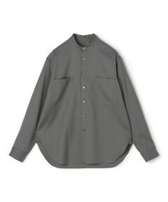 TOMORROWLAND / トゥモローランド シャツ・ブラウス（半袖以外） | ウォッシャブルギャバジン スタンドカラーシャツ
