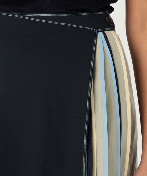 TOMORROWLAND / トゥモローランド ロング・マキシ丈スカート | BODICE STUDIO Pleated Silk Stateme スカート | 詳細5