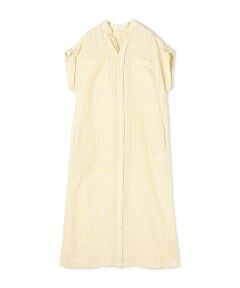 TOMORROWLAND / トゥモローランド ロング・マキシ丈ワンピース | リネンシャーティング シャツワンピース