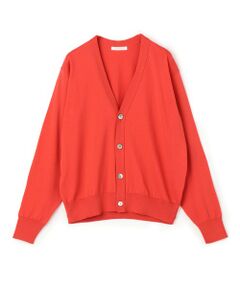 TOMORROWLAND / トゥモローランド カーディガン・ボレロ | エクストラファインゲージコットン Vネックカーディガン