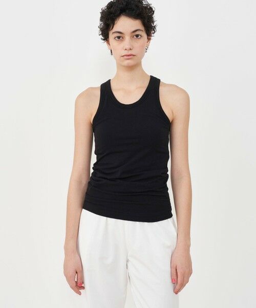 TOMORROWLAND / トゥモローランド タンクトップ | スビンコットン カップ付きアメリカンスリーブタンクトップ | 詳細2