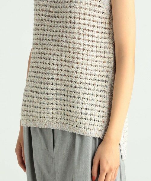 TOMORROWLAND / トゥモローランド ニット・セーター | ネップツイード ベスト | 詳細8