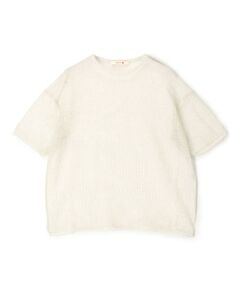 TOMORROWLAND / トゥモローランド ニット・セーター | 【WEB先行予約】オーロラフィルム リネンハーフスリーブニット