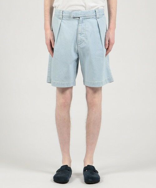 TOMORROWLAND / トゥモローランド ショート・ハーフ・半端丈パンツ | E.TAUTZ NAVAL SHORTS コットン ショーツ | 詳細2