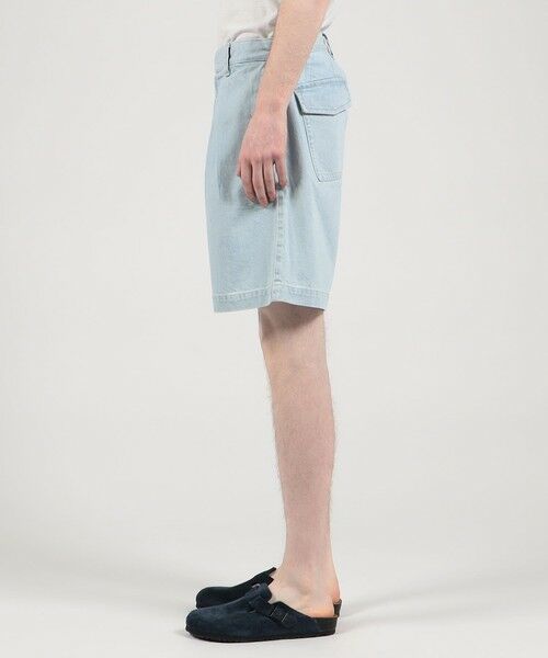 TOMORROWLAND / トゥモローランド ショート・ハーフ・半端丈パンツ | E.TAUTZ NAVAL SHORTS コットン ショーツ | 詳細3