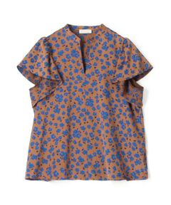 TOMORROWLAND / トゥモローランド シャツ・ブラウス | スピアワートフラワープリント フレアスリーブブラウス