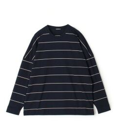 TOMORROWLAND / トゥモローランド Tシャツ | ファインコットン ロングスリーブTシャツ