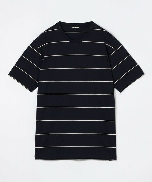 TOMORROWLAND / トゥモローランド Tシャツ | ファインコットン ハーフスリーブTシャツ（62 ネイビー系）