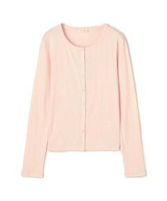 TOMORROWLAND / トゥモローランド カーディガン・ボレロ | スモールライトリブ クルーネックカーディガン