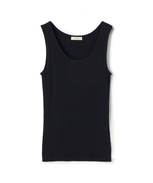 TOMORROWLAND / トゥモローランド タンクトップ | スモーリライトリブ タンクトップ（69 ネイビー）
